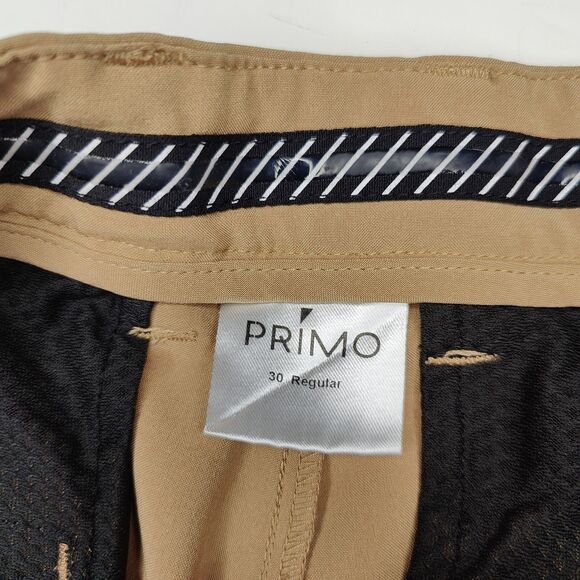 Primo Pants Mens 29x28 Black & Tan Jogger Ankle Zip Golf Lot of 2 - Picture 6 of 8